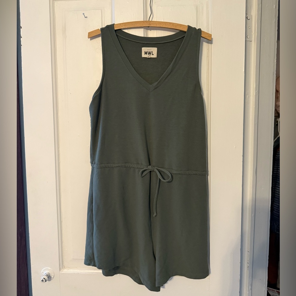 Madewell Drawstring Romper